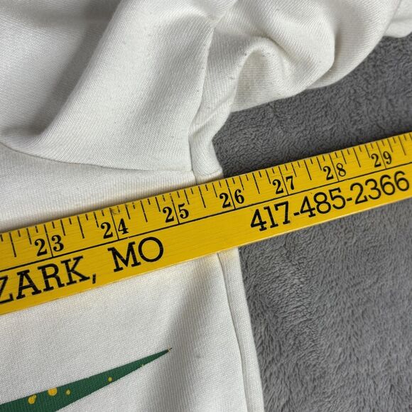 Jordan Hoodie Mens 2XL White Black Jumpman Classics Nike Air Pullover CV7411-100 - Picture 8 of 13